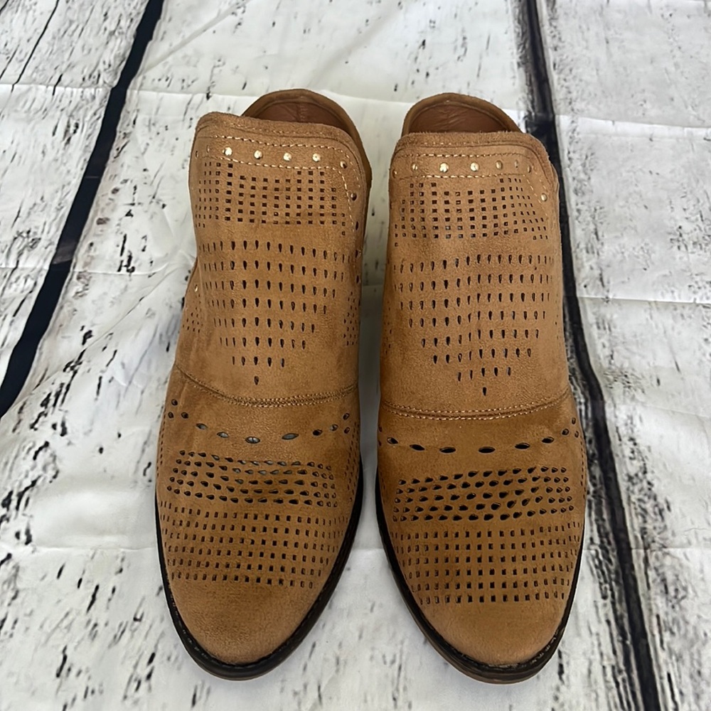 Suede Mules
